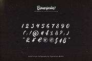 Brancifolia, a Script Font by ilhamtaro (Thumbnail 8 of 11)