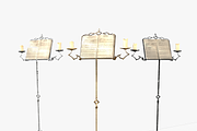Vintage music stand, a Furniture 3D Model by Snji | 3D Models (Thumbnail 1 of 12)