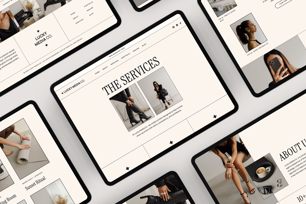 Showit Website Template | Agency, a Websites & App Template by Rosetta Lane Design (Photo 4 of 10)