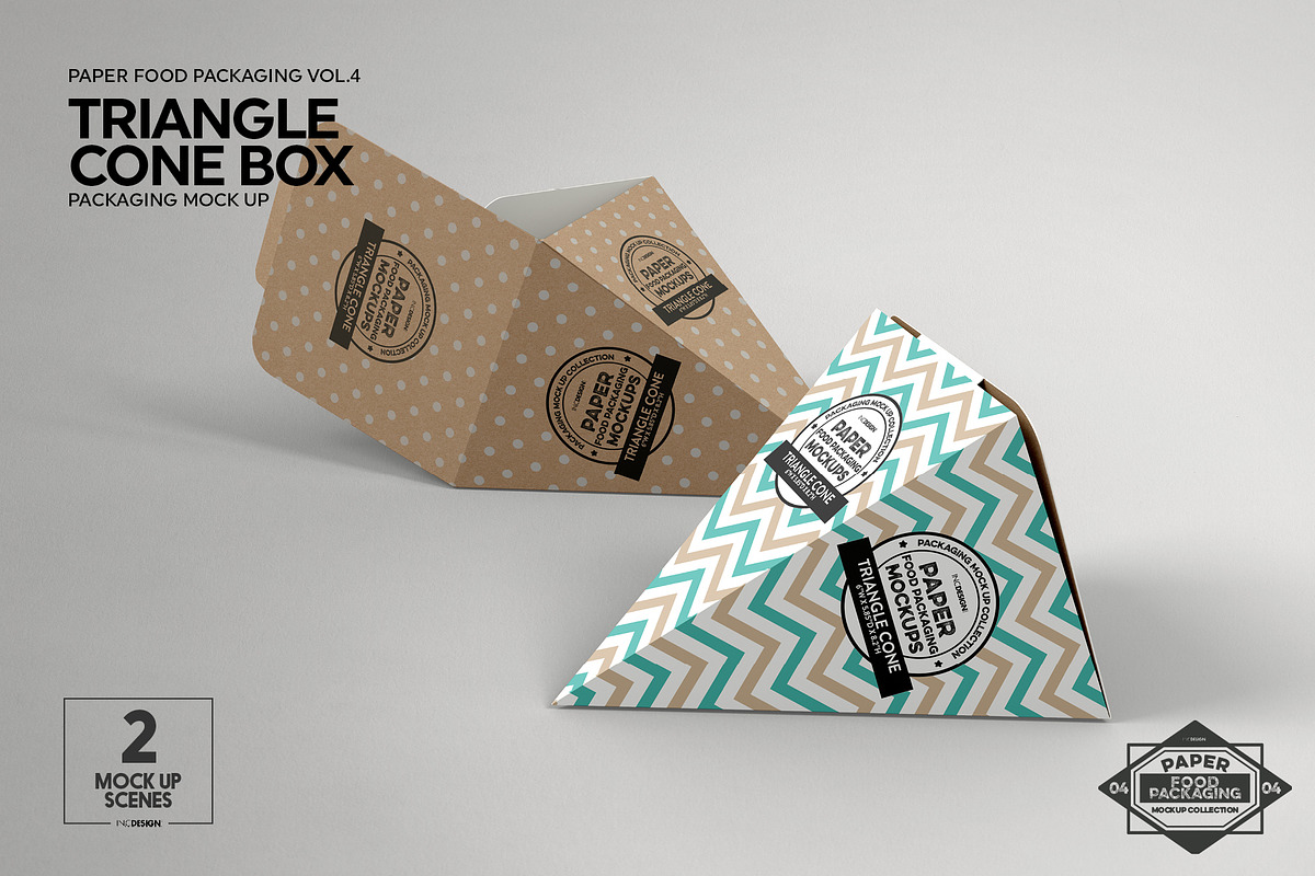 VOL.4: Food Box Packaging Mockups, a Packaging Mockup by INCDesign (Photo 19 of 21)