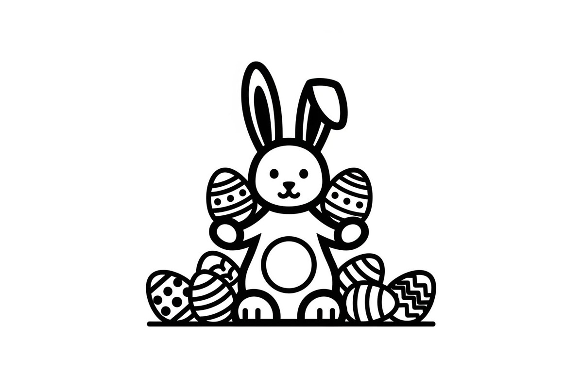 Easter Bunny Vector Bundle, an Illustration by Designs_River (Photo 43 of 51)