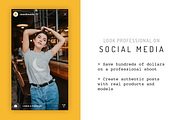 Comfort Colors C333 Shirt Mockup, a Shirt Mockup by Moonlit Mocks (Thumbnail 4 of 6)