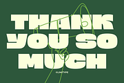 Gero - Bold Font, a Sans Serif Font by limitype (Thumbnail 11 of 12)