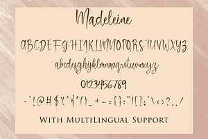 Madeleine - Brush Script Font