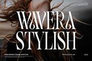 Wavera Stylish Serif Font, a Serif Font by Perfectype (Thumbnail 1 of 8)
