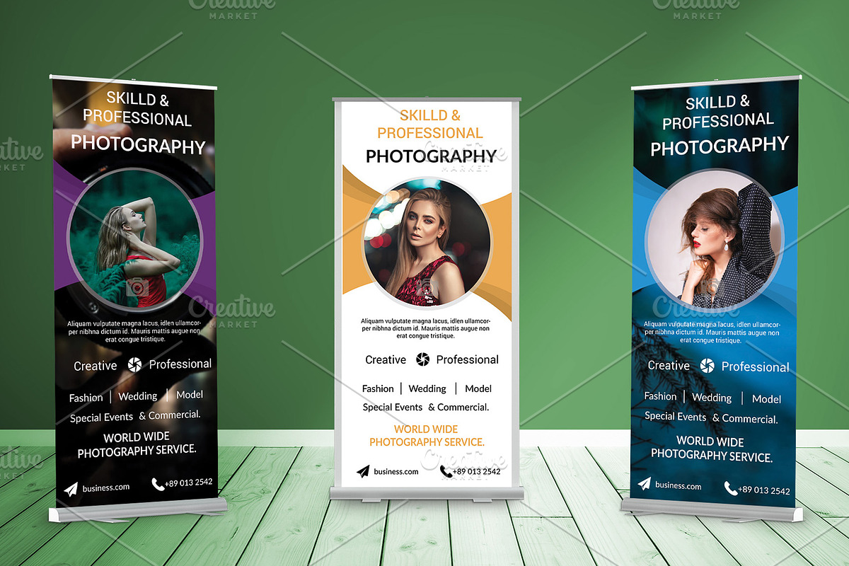 Creative Roll up Banner Multi use, a Poster Template by Shishir Khan (Photo 2 of 4)