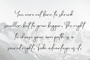 Bouquets | Script Font, a Handwritten Font by Scratchones (Thumbnail 6 of 9)