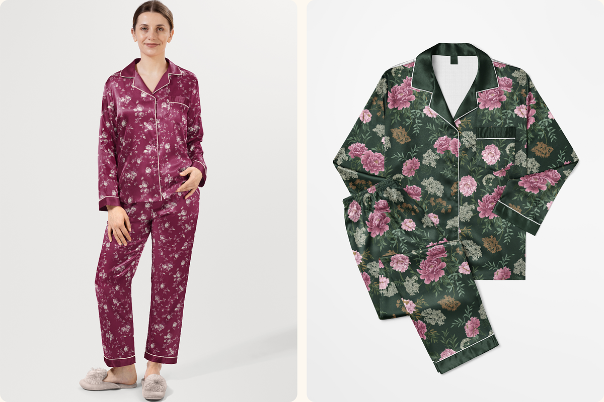Dark Romance Moody Floral Patterns, a Pattern Graphic by Ninterints (Photo 15 of 17)