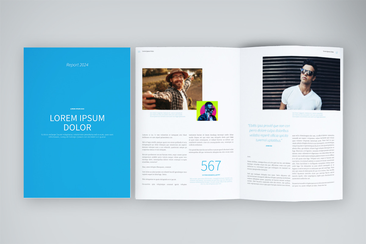 Stylish with Modern Aesthetic Report