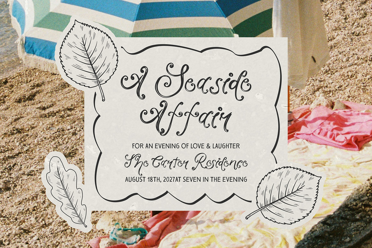 Whimsical Memories - Handmade Font, a Handwritten Font by ErgibiStudio (Photo 3 of 10)