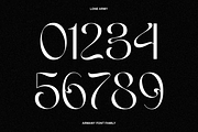 Armany - Display Font Family, a Sans Serif Font by LoneArmy (Thumbnail 9 of 16)