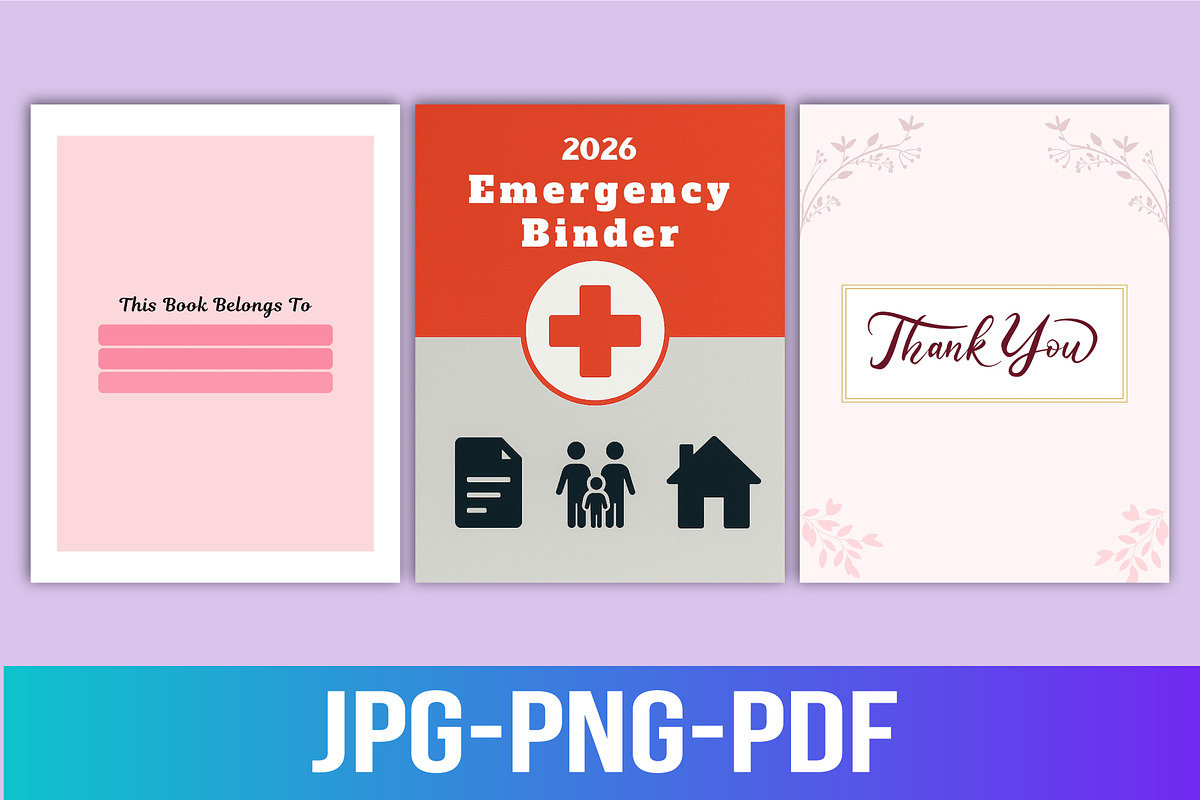 2026 Emergency Binder preview 5