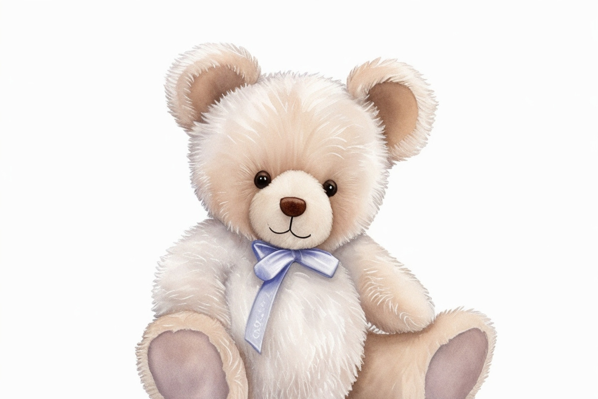 12 Watercolor teddy bear clipart, an Animal Illustration by ZaaxPrintables (Photo 8 of 13)