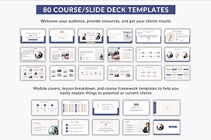 Webinar Course Slide Deck Template