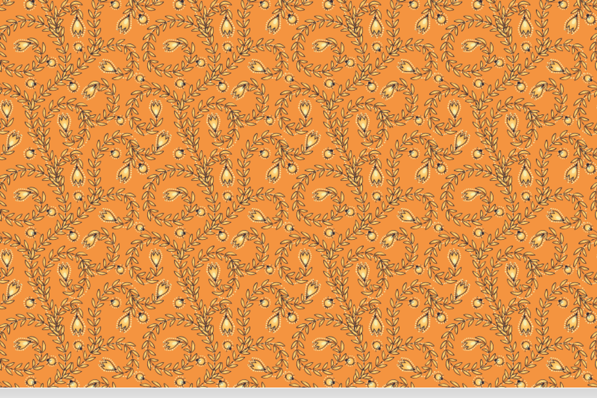 Orange vines