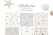SALTWATER SOUL watercolor clipart, a Decorative Illustration by long summer (Thumbnail 14 of 15)