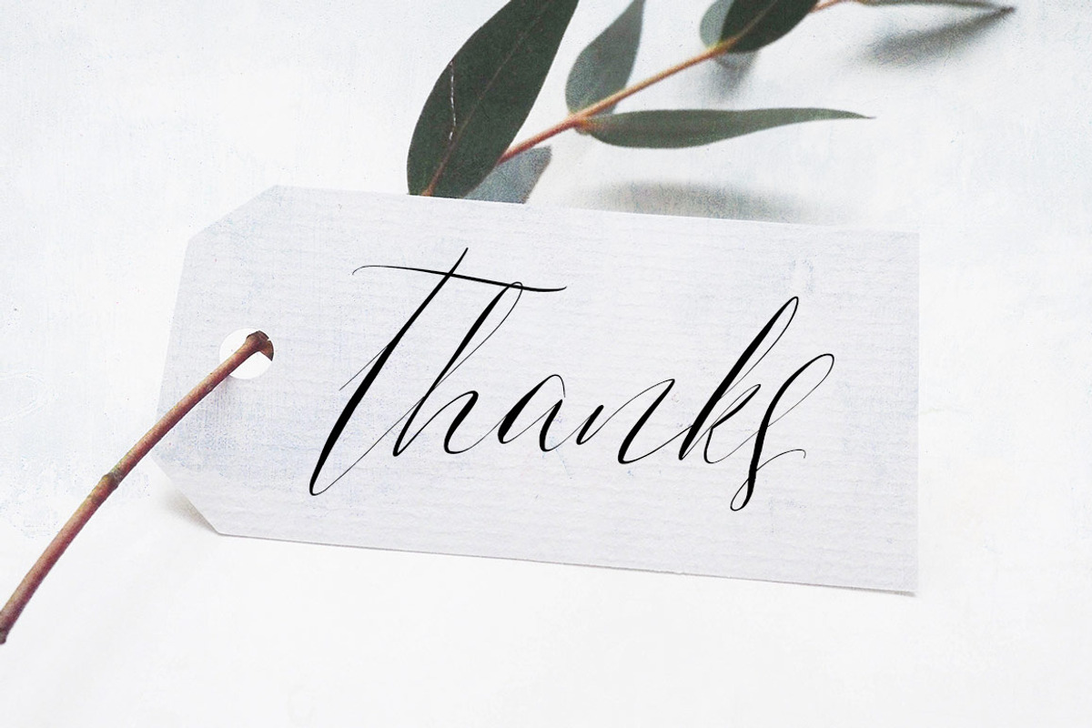 Indulgence Script Font Duo, a Script Font by Creativeqube Design (Photo 10 of 18)
