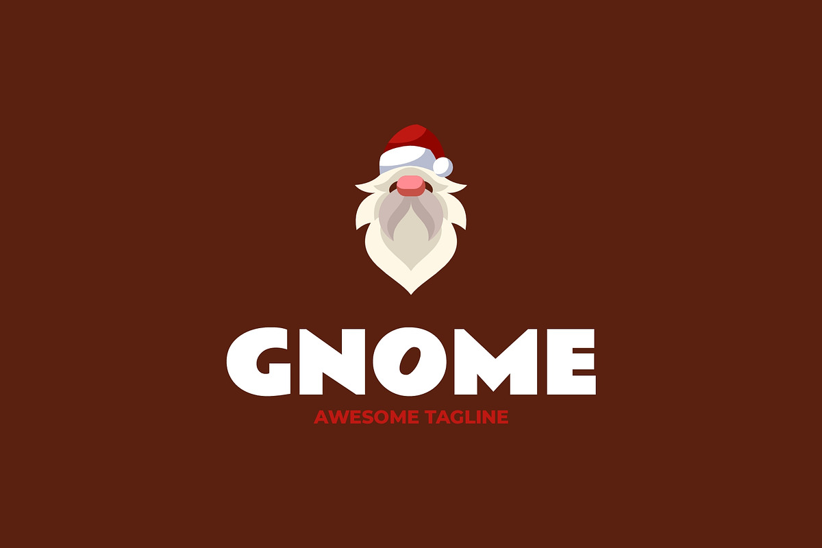 Gnome Simple Mascot Logo, a Branding & Logo Template by Artnivora.Std