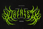 Omenist | Black Metal Typeface, a Blackletter Font by Denustudios (Thumbnail 10 of 12)
