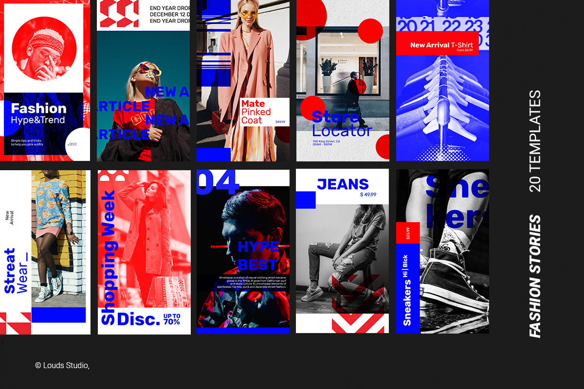 Indigo - IG Stories Fashion Sale, a Social Media Template by Louds Studio (Photo 3 of 6)
