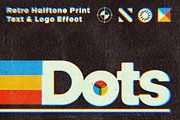 Dots Triple Halftone Text Effect, a Layer Style Add-On by pixelbuddha.net (Thumbnail 1 of 4)