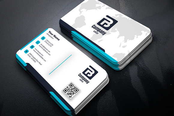 General Use Business Card PSD Template preview 7