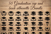 50 Graduation Cap and Book, an Education Illustration by Amazin_art (Thumbnail 1 of 28)