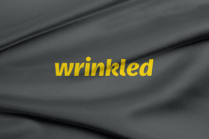 Wrinkled Logo Mockup Collection