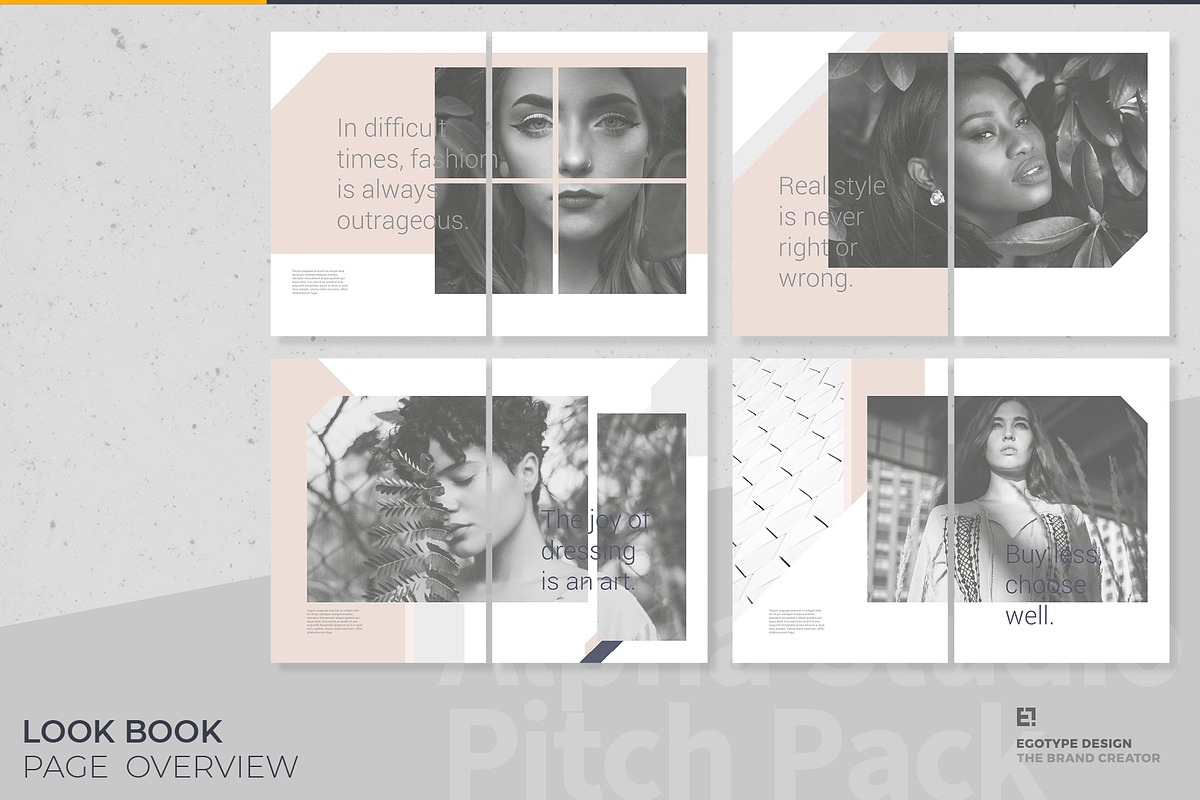 Calm Lookbook, a Brochure Template by Egotype (Photo 15 of 20)