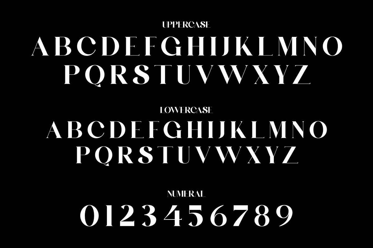 BELINGHAM Elegant Serif Typeface, a Serif Font by Alfinart (Photo 6 of 8)