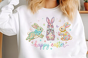 Faux Yarn Easter Png Happy Easter, an Illustration by Designking (Thumbnail 1 of 4)