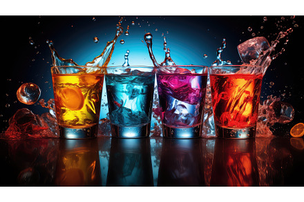 bar liquid cocktail drink lively ai, a Food & Drink Photo by pikepicture