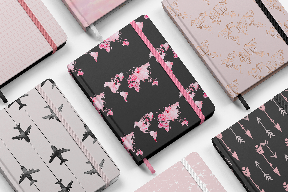 WANDERLUST DIGITAL PAPER PACK, a Pattern Graphic by The GG Shop (Photo 7 of 8)