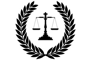 Attorney lawyer scales, an Icon by Mark1987