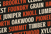 District Letters Font Duo, a Script Font by Abbasy Studio (Thumbnail 4 of 12)