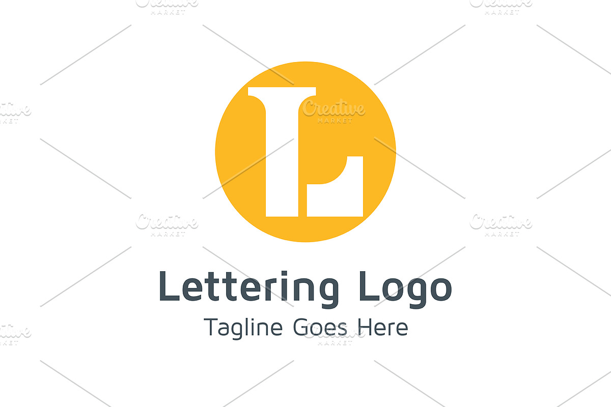 20 Logo Lettering L Template Bundle, a Branding & Logo Template by Acongraphic (Photo 20 of 21)