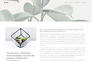 Rumi. Minimal Theme | Page Builder, a WordPress Template by PinkBulletin (Thumbnail 3 of 4)