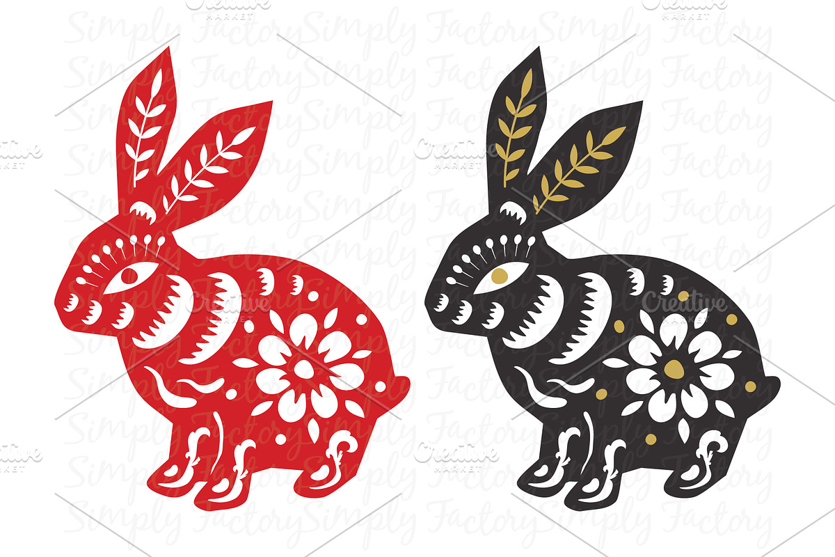Chinese New Year Rabbit 2023, an Animal Illustration by YenzArtHaut (Photo 3 of 5)
