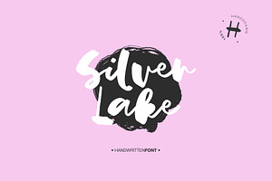 SILVER LAKE, a Handwritten Font by supfonts
