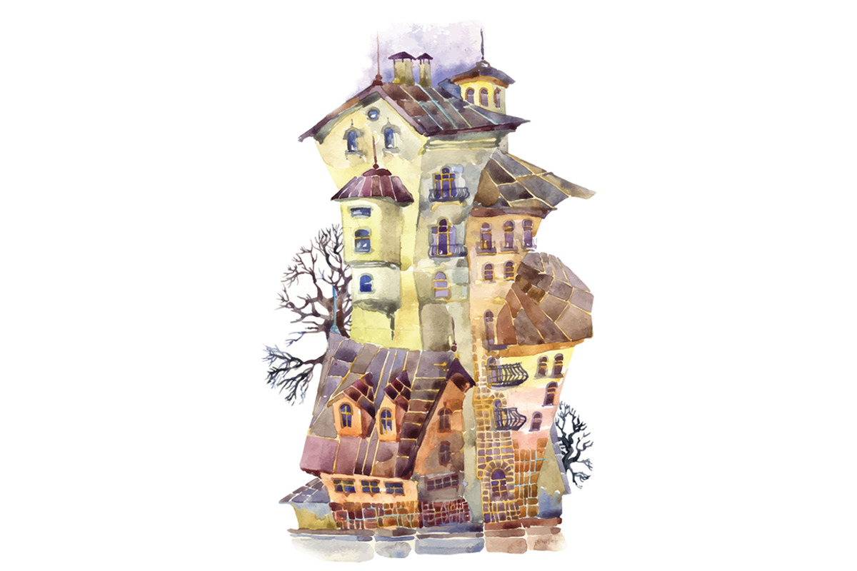 Fairy town., a Texture Illustration by Penndpaper (Photo 2 of 2)