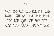 Finnish Art Nouveau, a Handwritten Font by kaer_shop (Thumbnail 3 of 12)