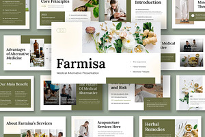 Medical Alternative Powerpoint, a Presentation Template by Fit-tee