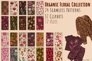 Organic Floral Patterns Collection