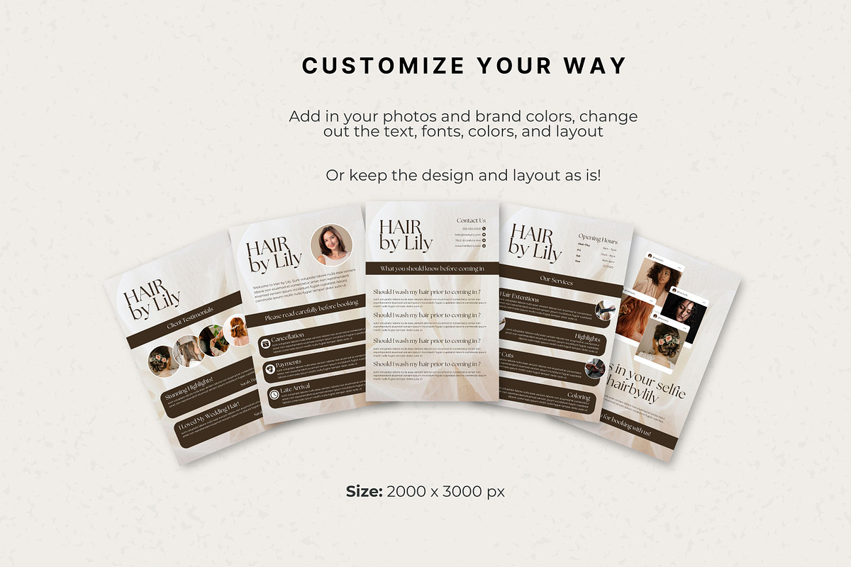 Acuity Scheduling Template, a Templates & Theme by TheWayfarerShoppe (Photo 3 of 4)