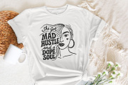 Mad Hustle and Dope Soul png, Woman, an Illustration by SharpMarketplace (Thumbnail 7 of 9)