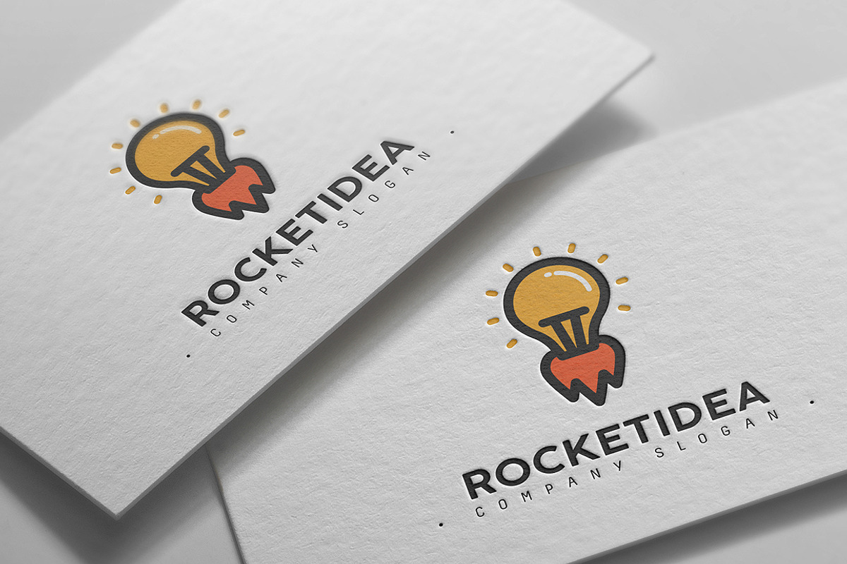 Rocket Idea Logo, a Branding & Logo Template by MAOV (Photo 5 of 5)
