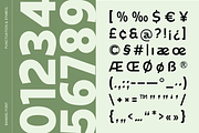 Bangel - Modern Display Logo Font, a Sans Serif Font by Sensatype (Thumbnail 14 of 15)