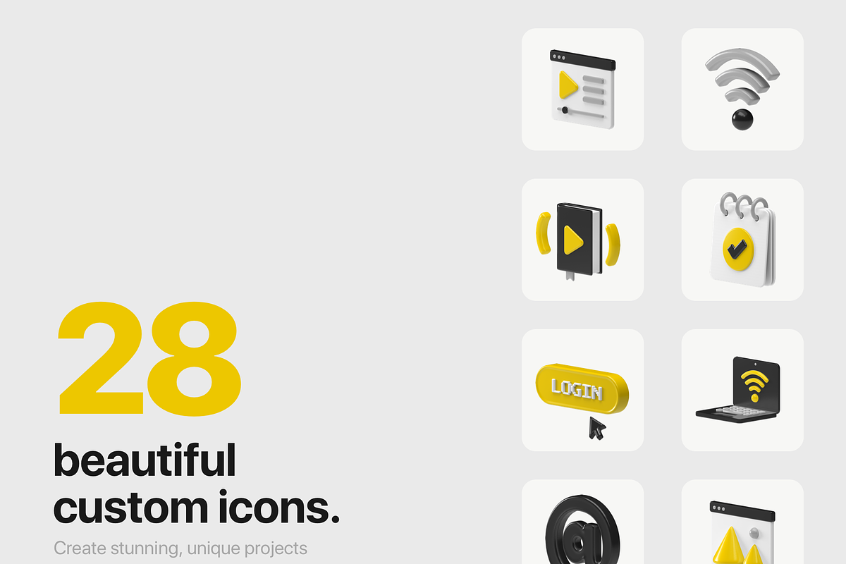 Studyum 3D icons, an Outline Icon by Goicons (Photo 5 of 6)