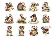Easter Duck Clipart, an Illustration by Design Market (Thumbnail 2 of 3)