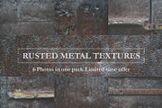 Rusted metal textures, a Texture Graphic by Alekseyliss (Thumbnail 1 of 7)